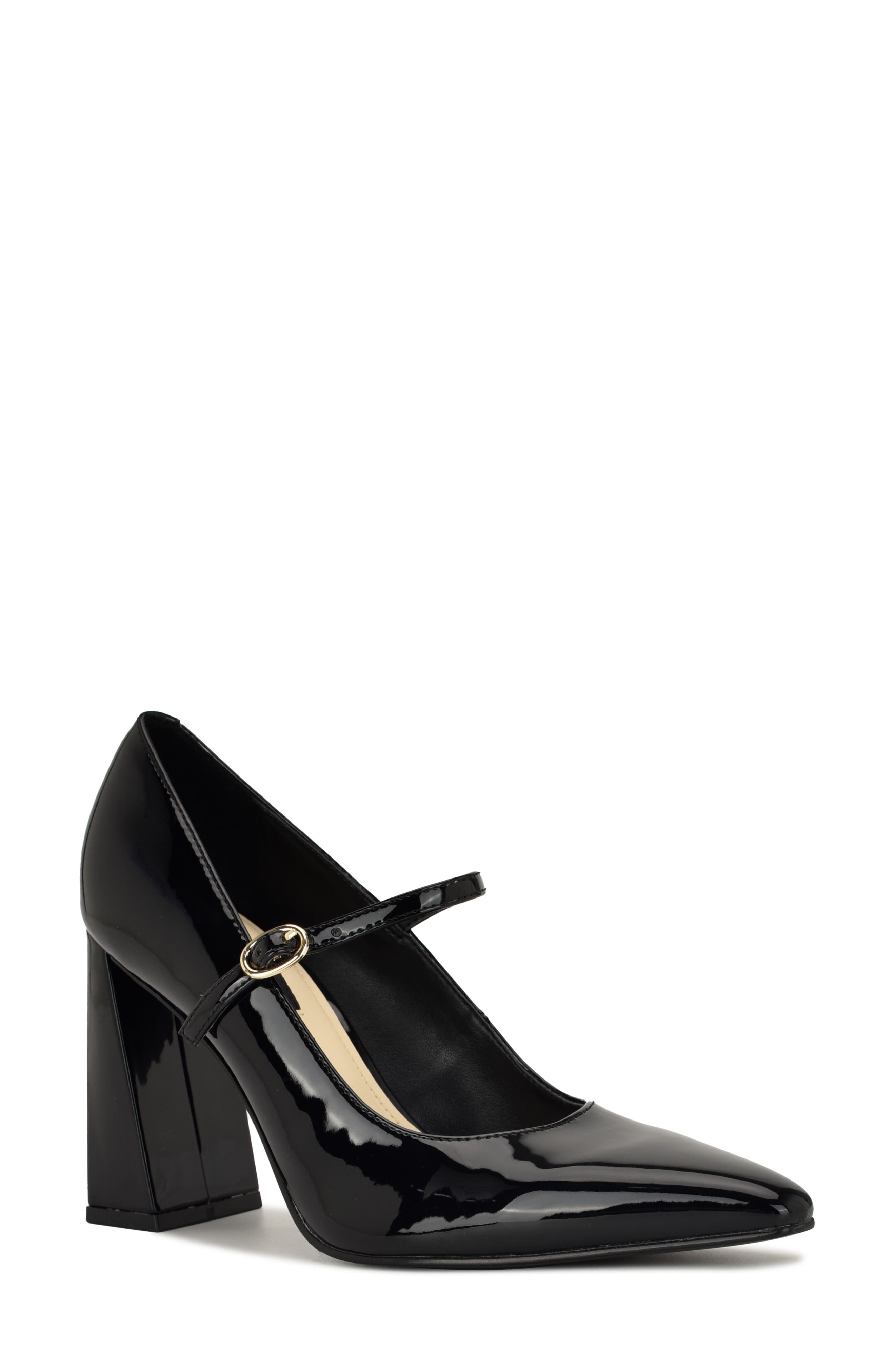 Nine West Sista Mary Jane Pump, Main, color, Black