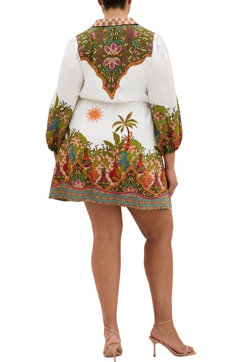 Fools Paradise Minidress, Alternate, color, IVORY PARADISE PLC