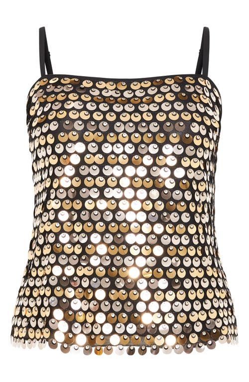 City Chic Disco Paillette Sequin Camisole