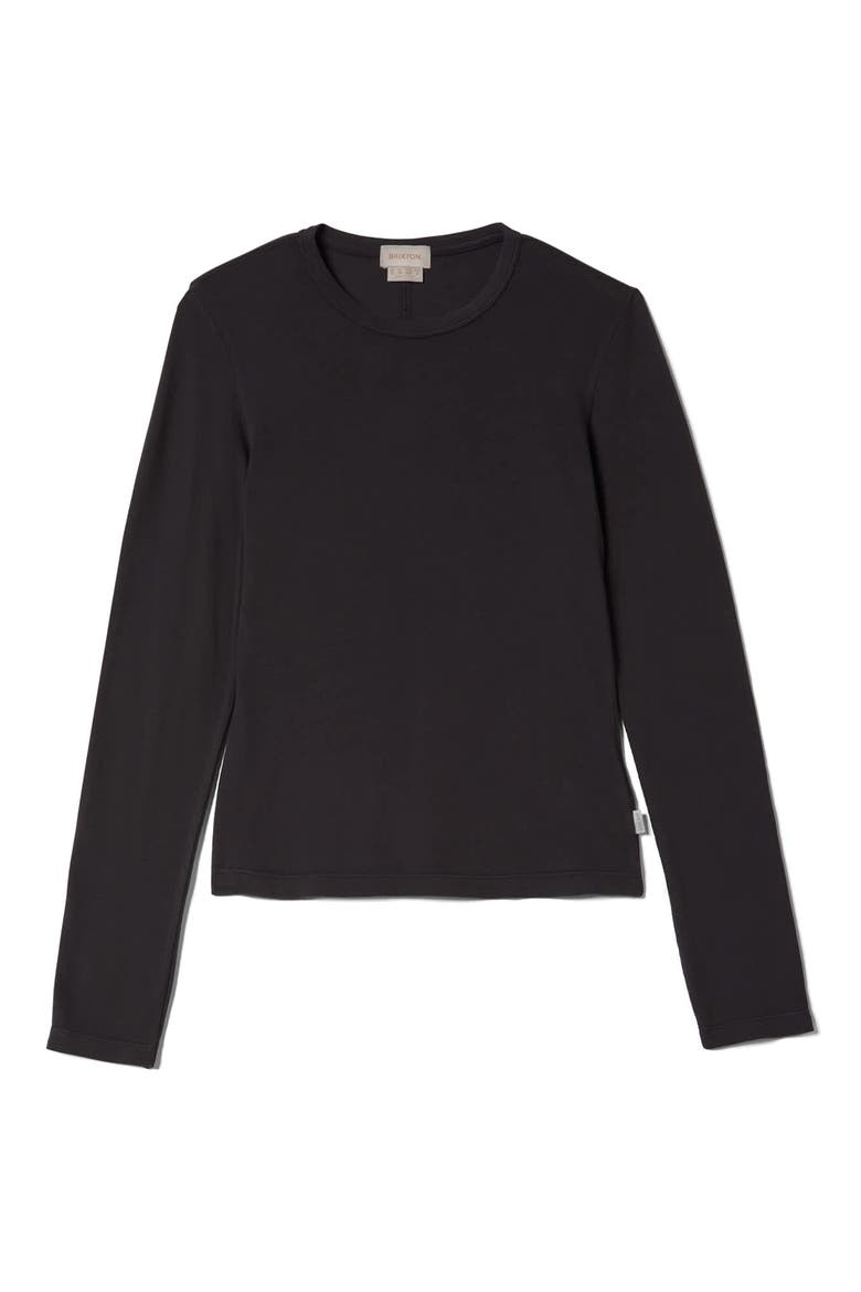 Carefree Slim Fit Organic Cotton T-Shirt, Alternate, color, BLACK