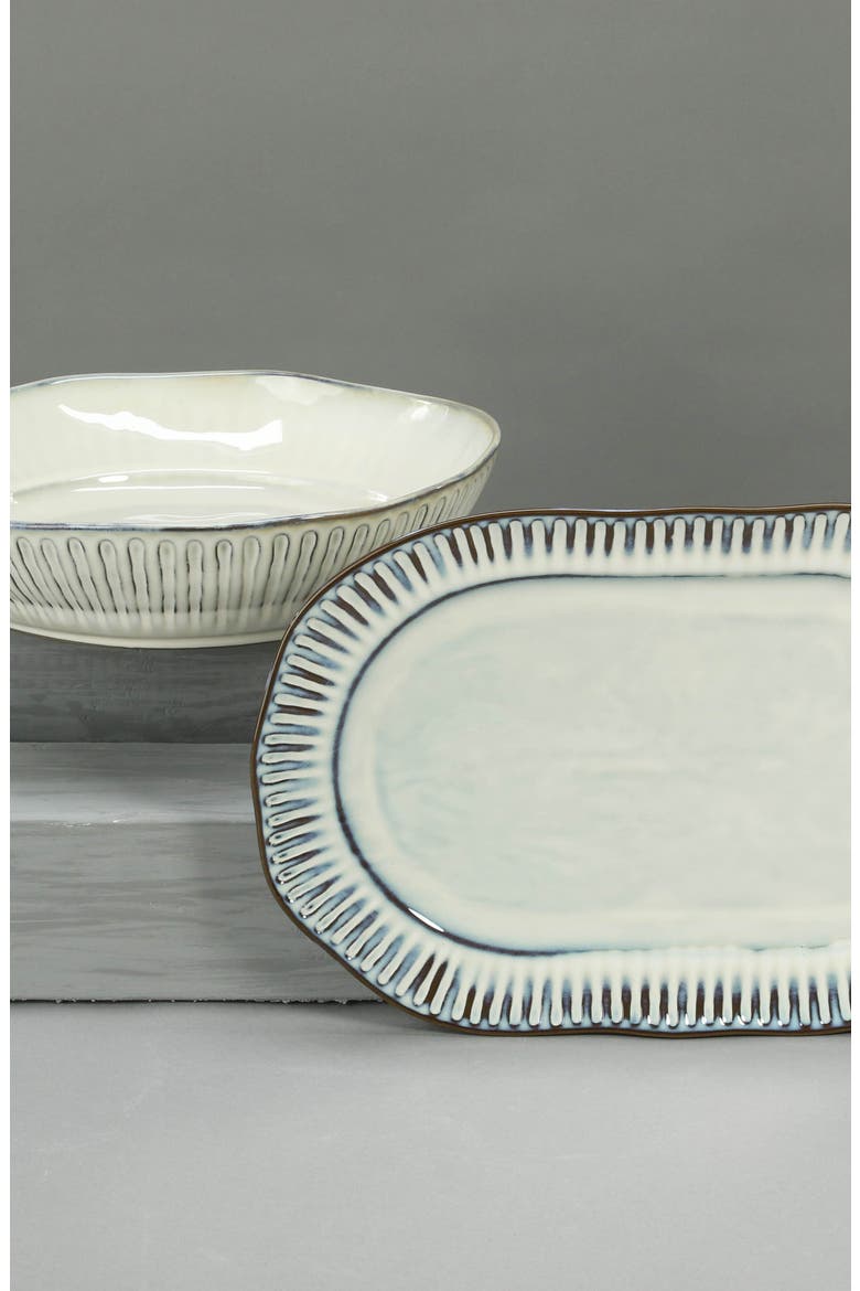2-Piece Colonnade Serve Set, Alternate, color, CREAM