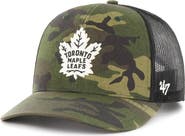 '47 Men's '47 Camo/Black Toronto Maple Leafs Trucker Snapback Hat