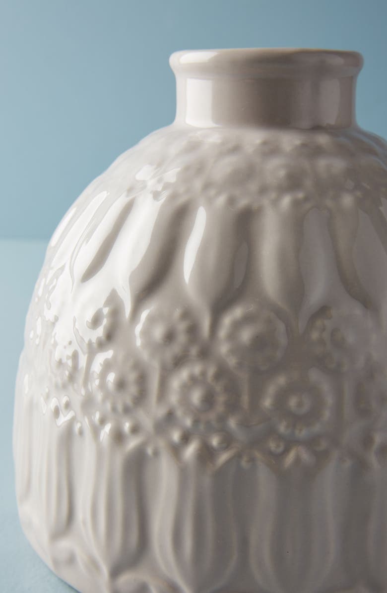Anthropologie Home Anthropologie Embossed Floral Vase, Alternate, color, 