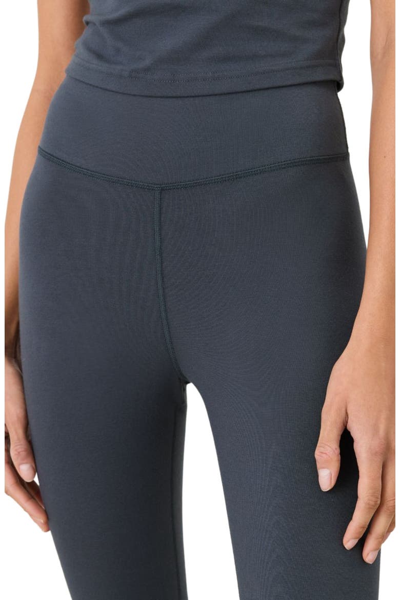 On The Go-To Cropped Legging Made With Organic Cotton, Alternate, color, Steel Blue