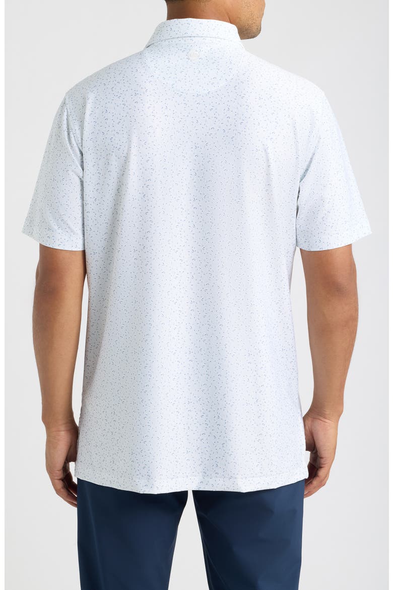On the Line Performance Jersey Polo, Alternate, color, WHITE