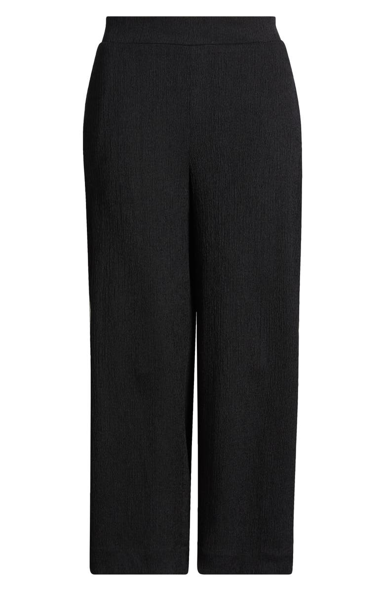 AK ANNE KLEIN Crinkle Ankle Wide Leg Pants, Main, color,