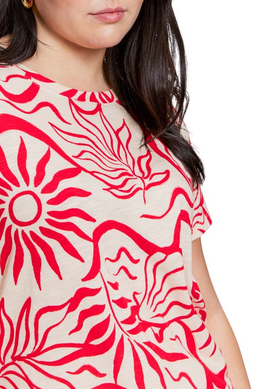 Sanctuary Plus The Perfect Tee In Red