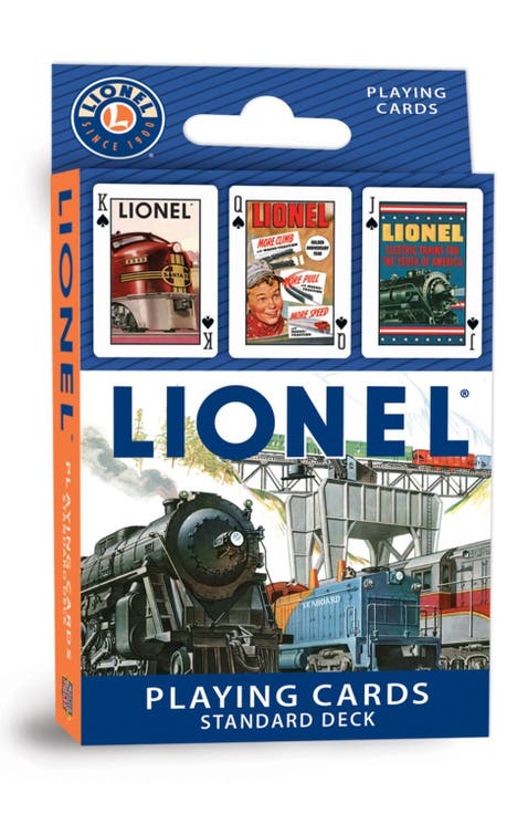 Lionel Trains Playing Cards