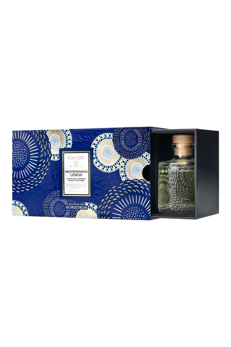 Mediterranean Lemon Candle & Diffuser Duo, Alternate, color, MEDITERRANEAN LEMON