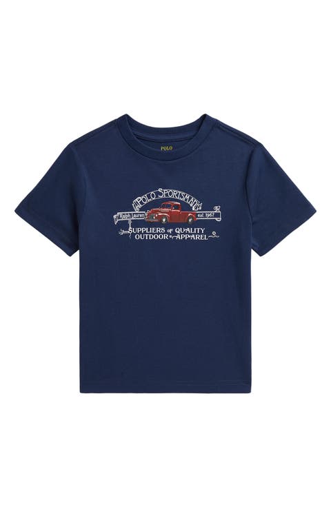 Kids' Graphic Cotton T-Shirt