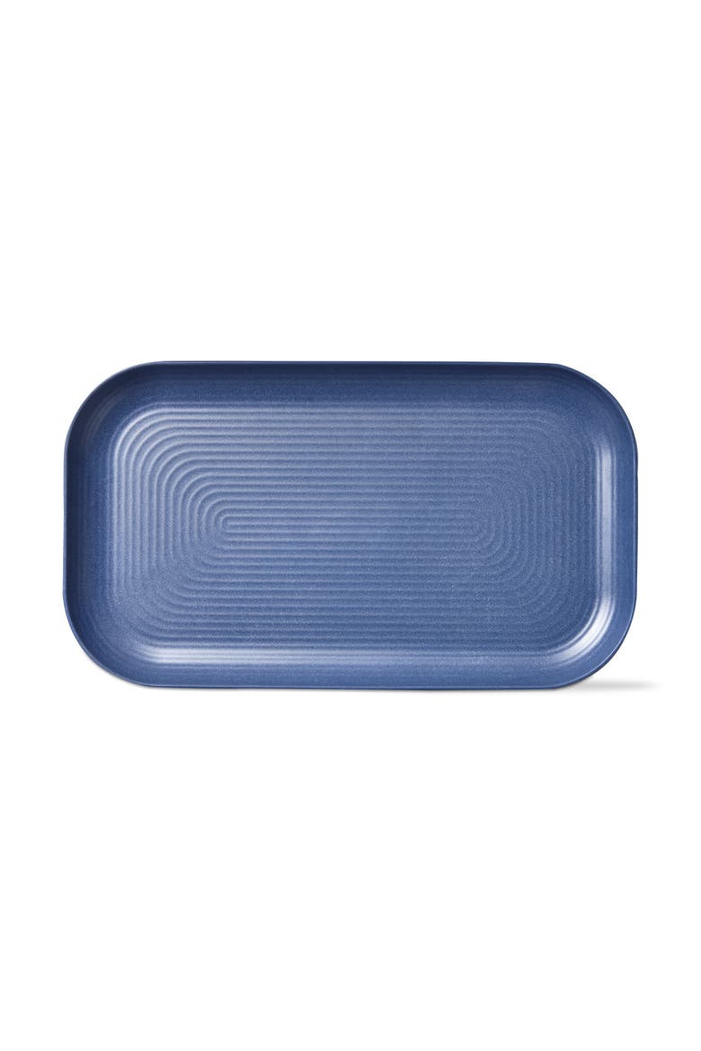 Blue Brooklyn Melamine Serving Platter Dishwasher Safe, Main, color, Blue