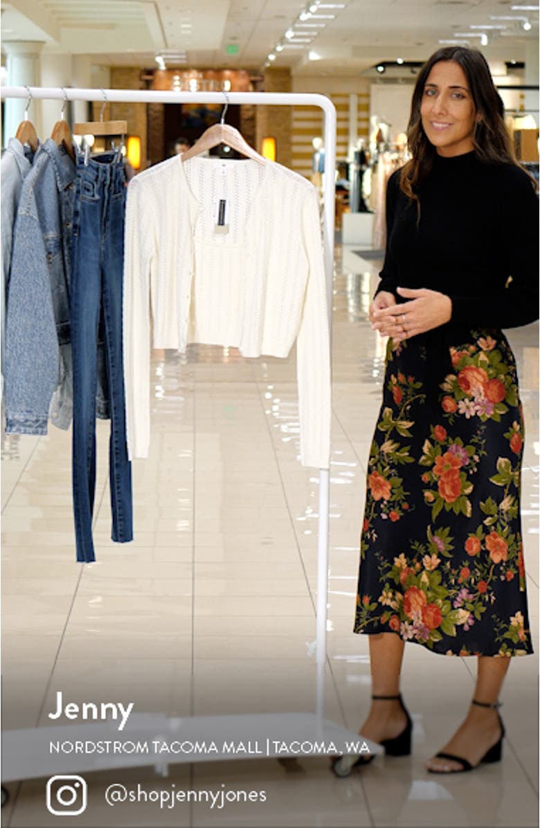 Cable Knit Tank & Cardigan Set, sales video thumbnail