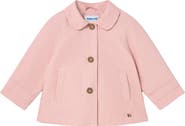 Mayoral Peter Pan Collar Trench Coat