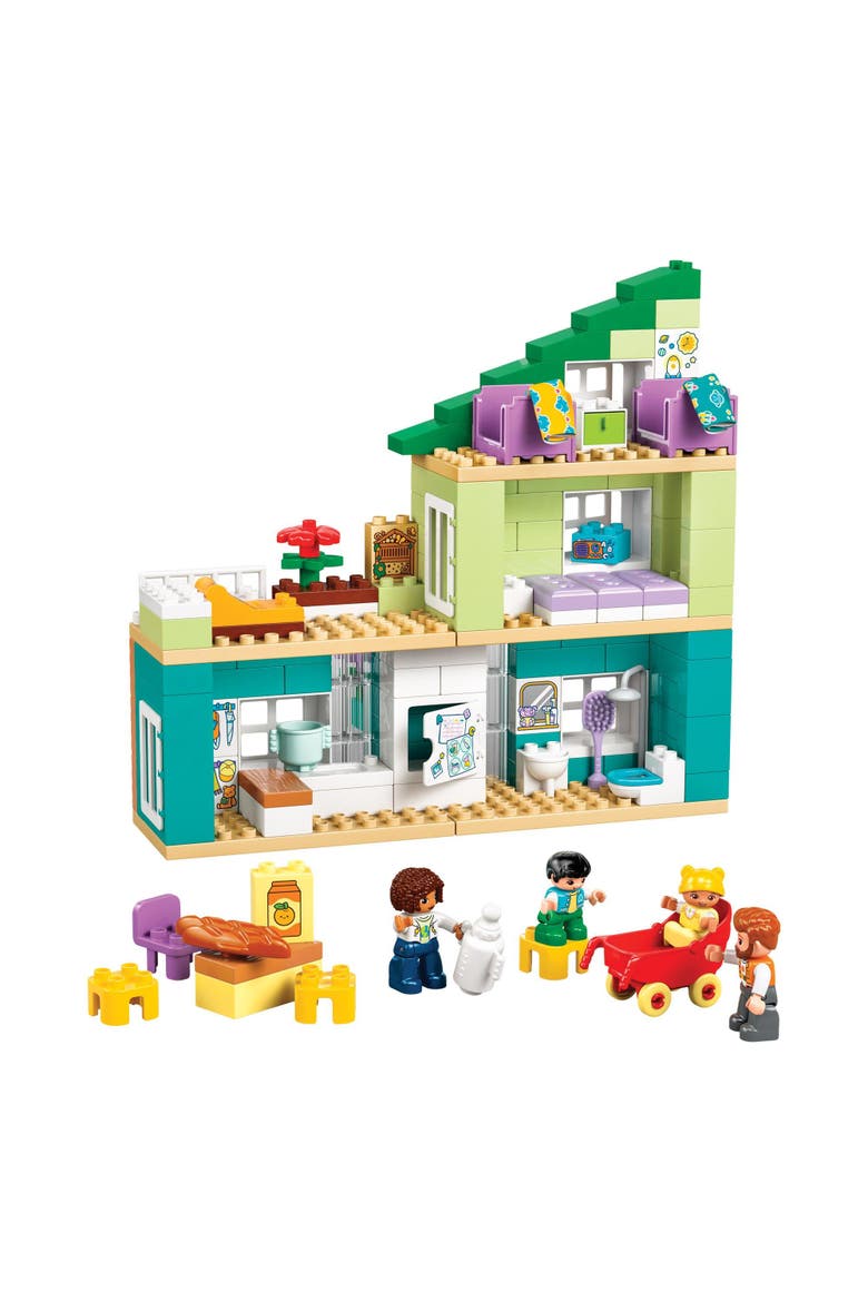LEGO® DUPLO® 3-In-1 Modern Family House with Figures - 10470, Alternate, color, Multicolor