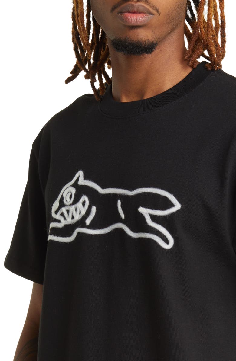 ICECREAM Burner Oversize Running Dog T-Shirt, Alternate, color,