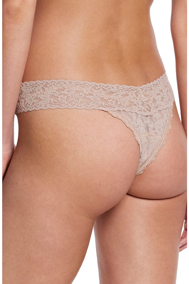 x Saalt Signature Lace Leakproof Original Rise Thong, Alternate, color, CHAI