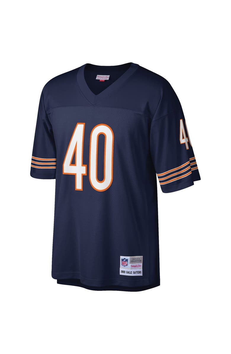 Mitchell & Ness Men's Mitchell & Ness Gale Sayers Navy Chicago Bears Legacy Replica Jersey, Alternate, color, Navy