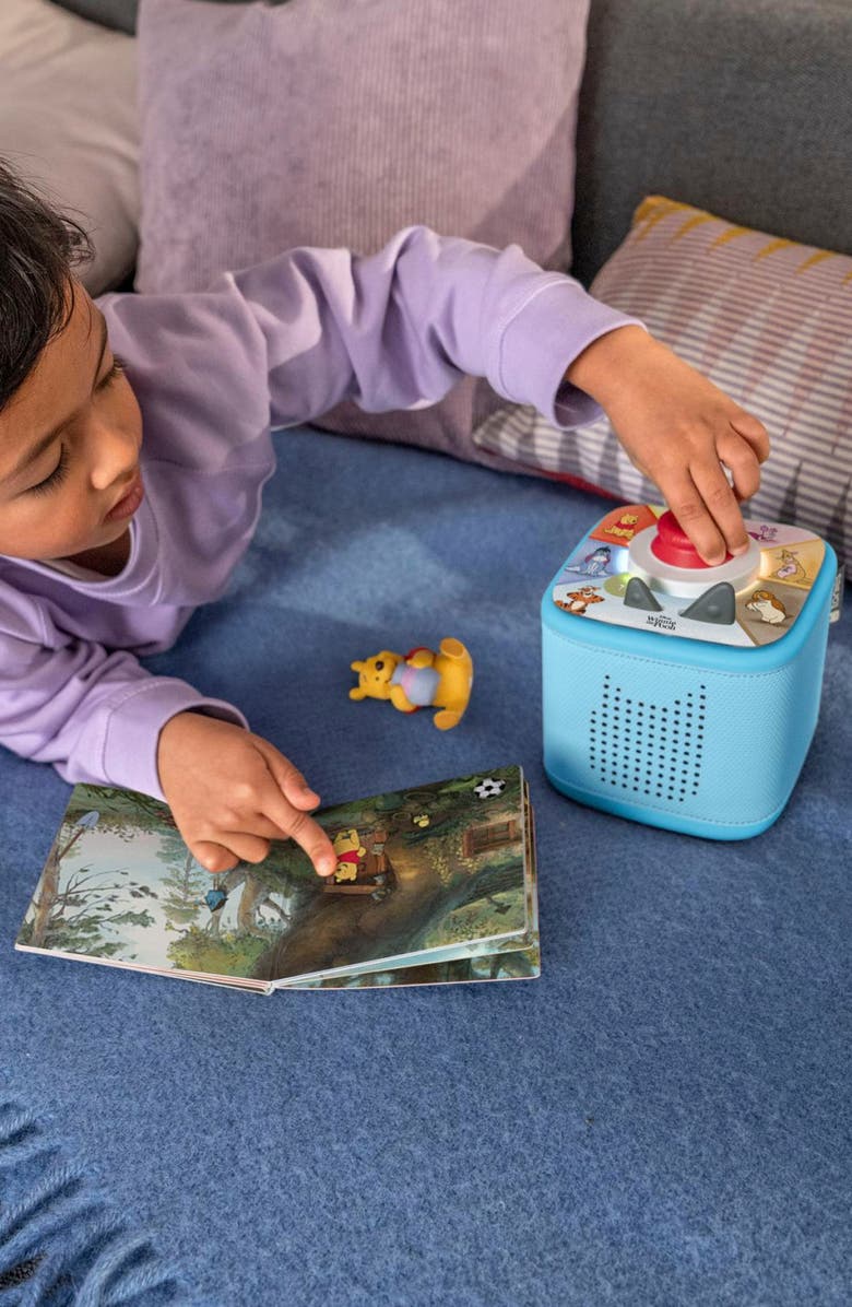 tonies Toniebox 2 Starter Set & Winnie the Pooh Playset, Alternate, color, Sky Blue