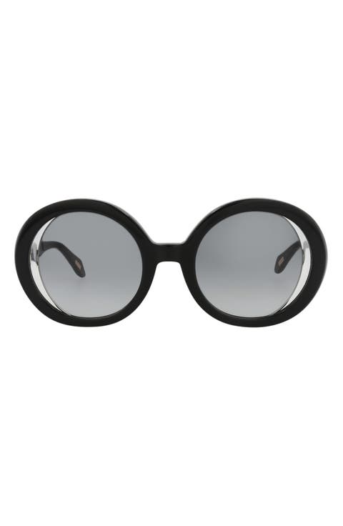 51mm Round Sunglasses