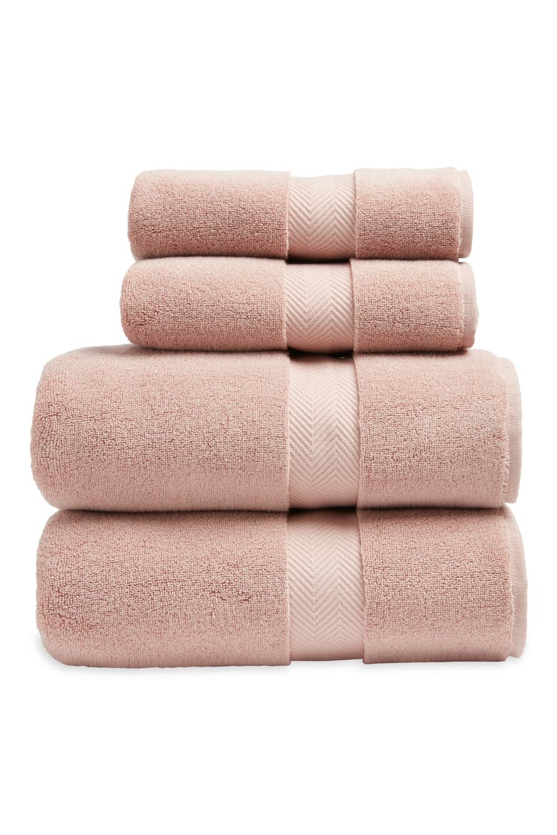 Organic Hydrocotton 4-Piece Bath Essentials Set $116 Value, Main, color, PINK FAWN