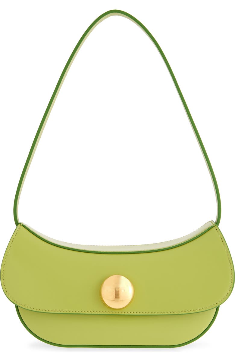 Marni Small Butterfly Leather Hobo Bag, Main, color,