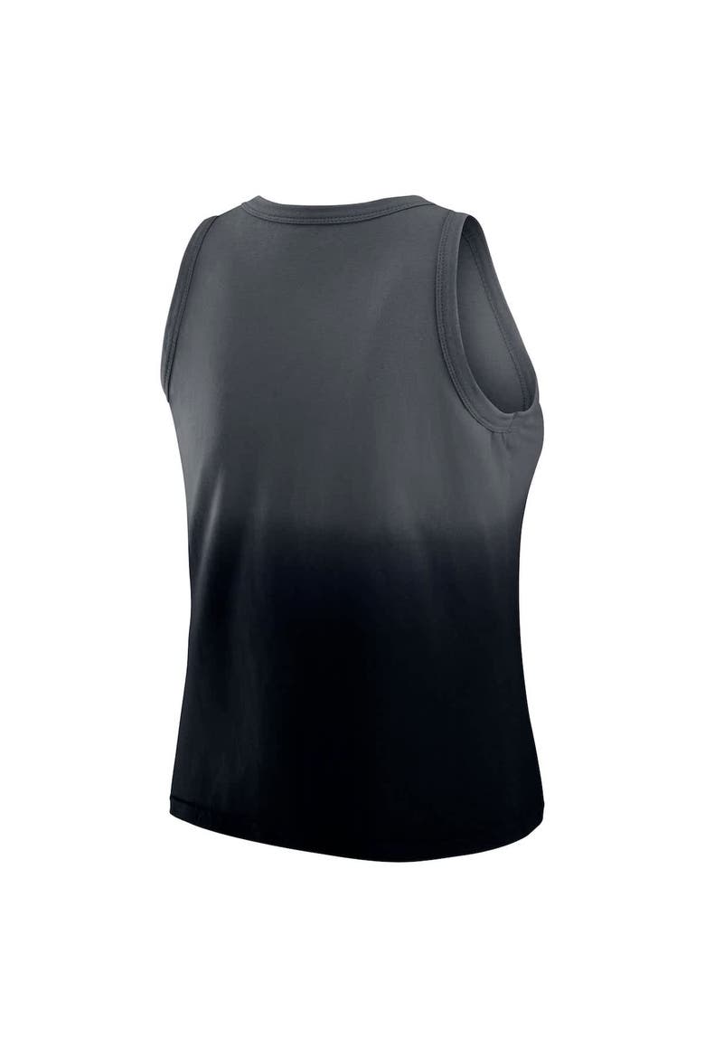 Women's WEAR by Erin Andrews x Gracie Hunt Navy Houston Texans Ombre Tank Top, Alternate, color, Navy