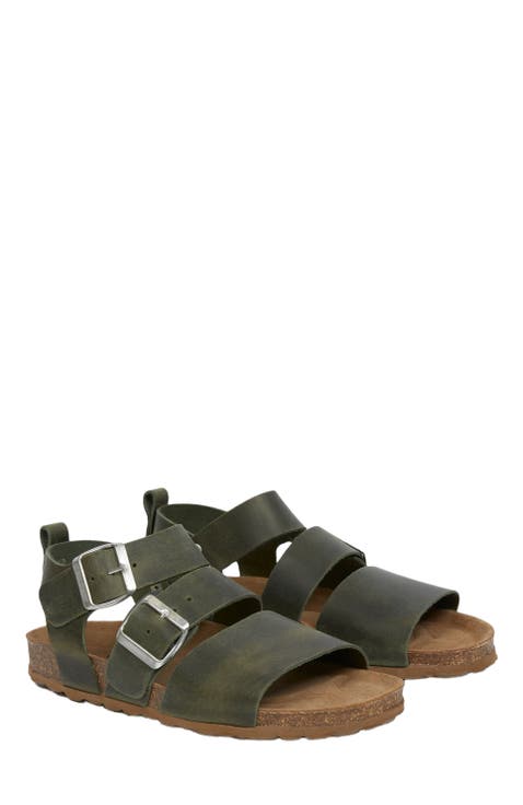 Triple Strap Sandal