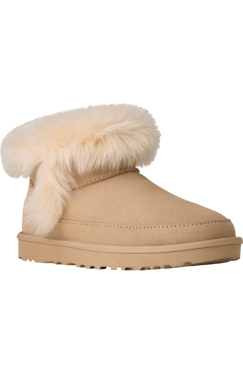 UGG<sup
®</sup
Classic Ultra Mini Chalet Boot, Main, color, Sandcastle