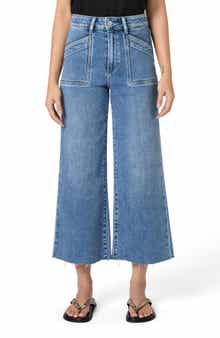 Anessa Crop Wide Leg Jeans