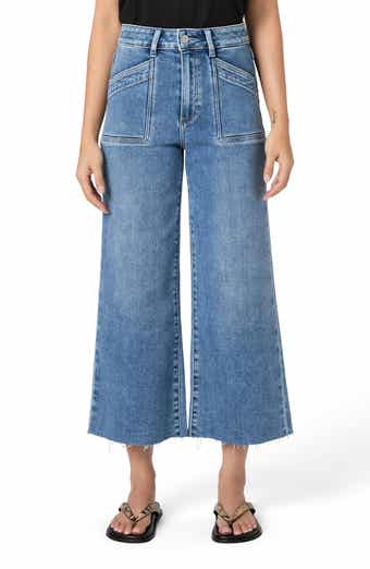 Anessa Crop Wide Leg Jeans