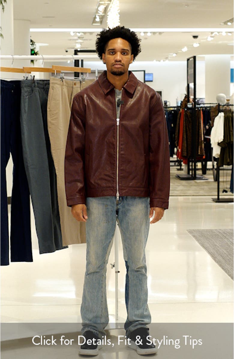 Kendal Leather Jacket, sales video thumbnail