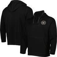 BOXERCRAFT Men's Black Charlotte FC Baja Fleece V-Neck Pullover Hoodie