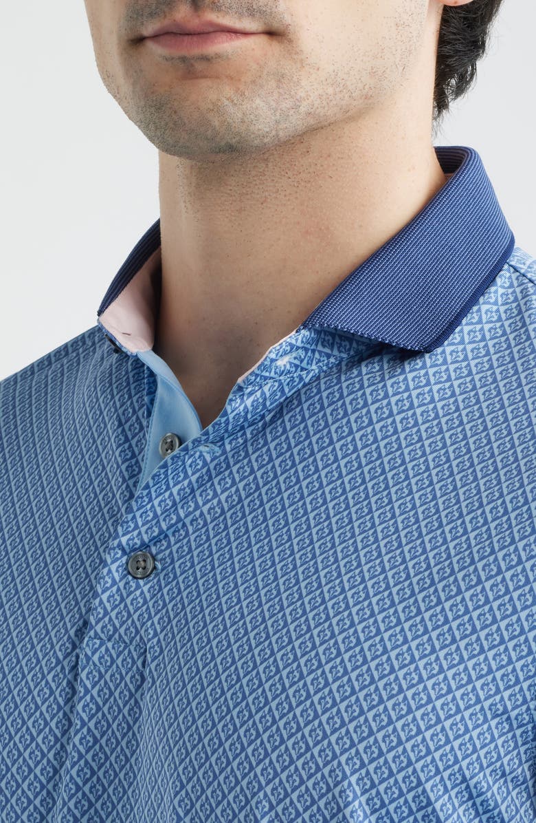 Greyson Shadow Wolf Performance Golf Polo, Alternate, color, Falcon