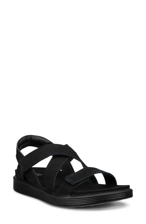 Soft Cross Strap Sandal (Women)