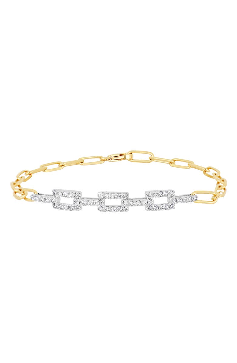Bony Levy Varda Diamond Pav‚ Chain Bracelet, Main, color, 