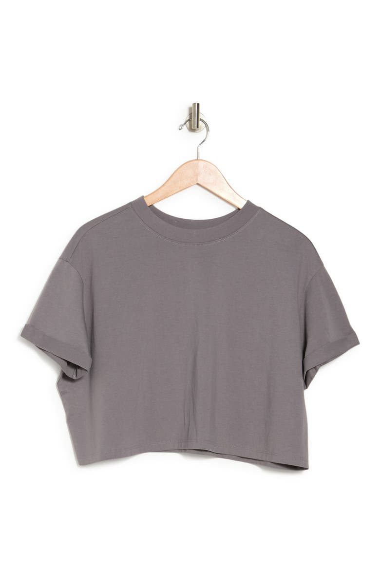 Core Crew Neck Sleep T-Shirt, Alternate, color, GREY PEARL
