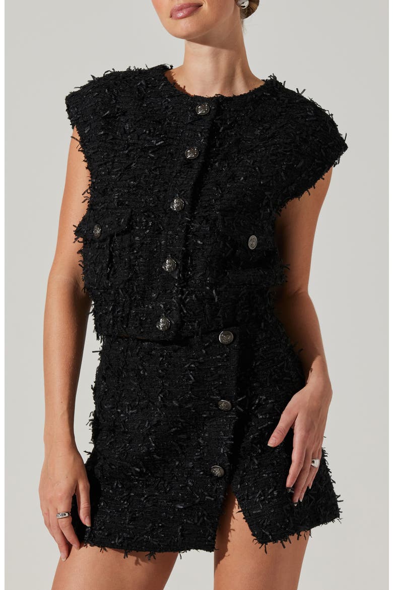 Pedrine Vest, Main, color, BLACK