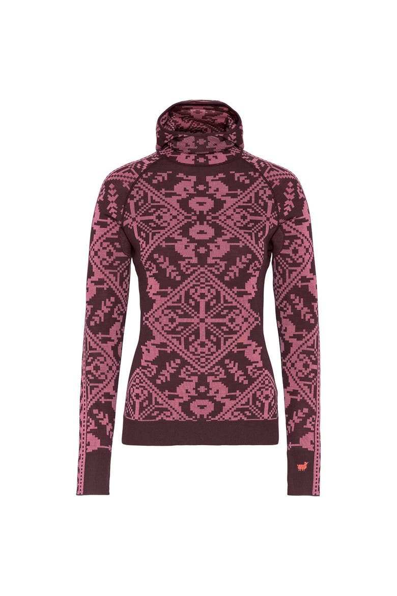 Saga Hood Top - Women's, Main, color, Cocoa Powder
