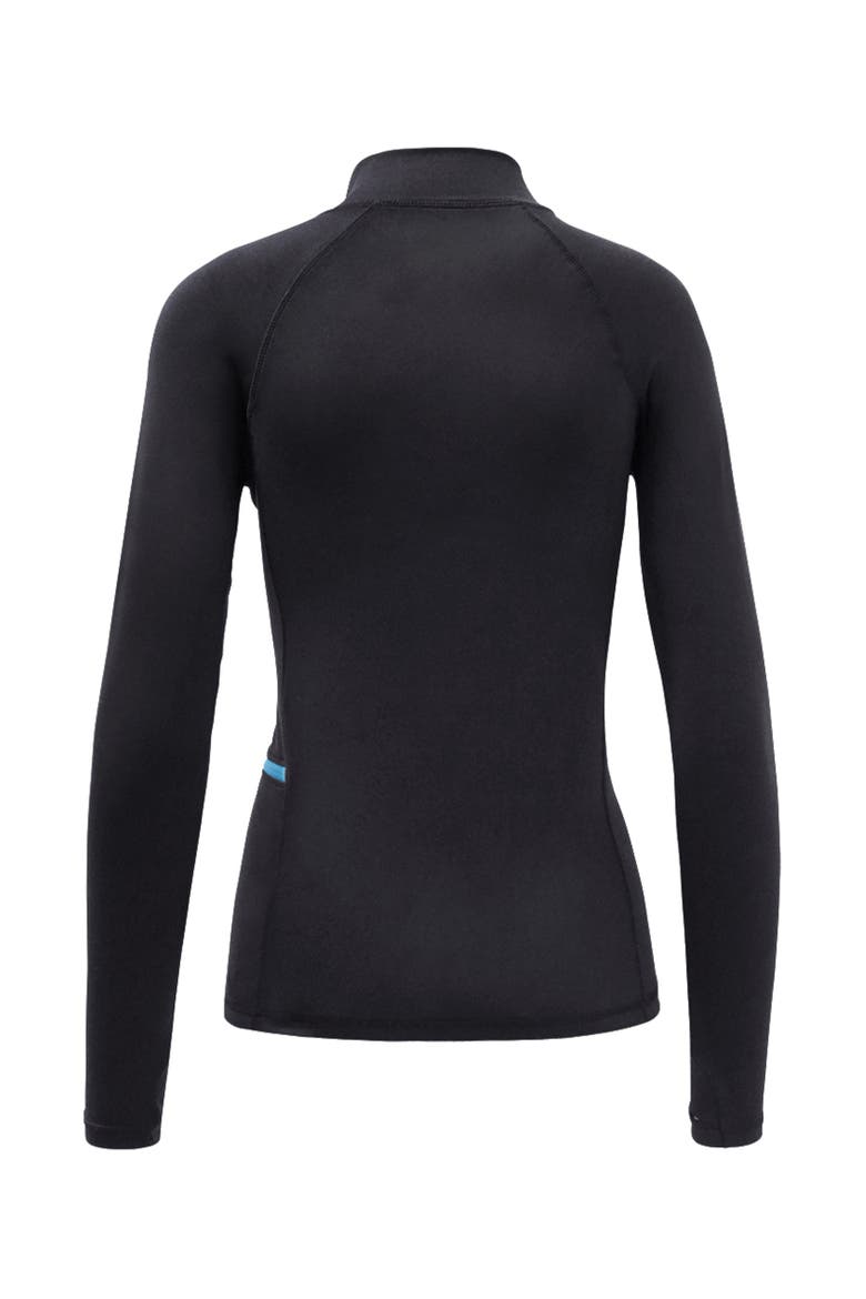 Long Sleeve Full Zip Active Fleece, Alternate, color, Black