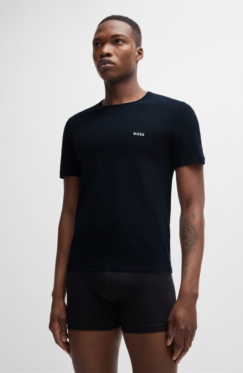 BOSS 3-Pack Classic Crewneck T-Shirts, Alternate, color, 