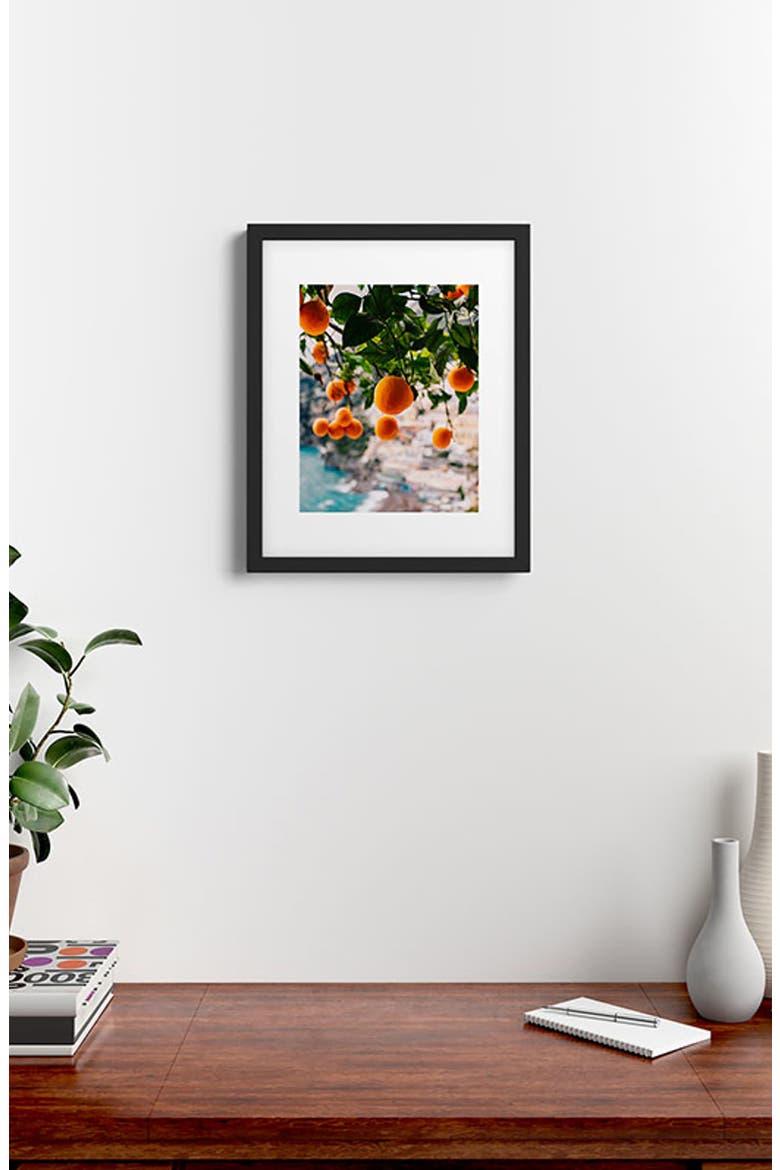 Alam Framed Wall Art, Alternate, color, ORANGE