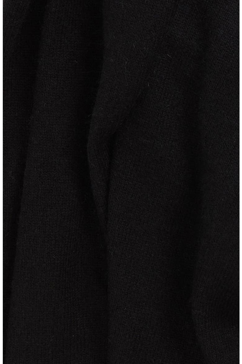 Featherweight Silk & Cashmere Scarf, Alternate, color, BLACK