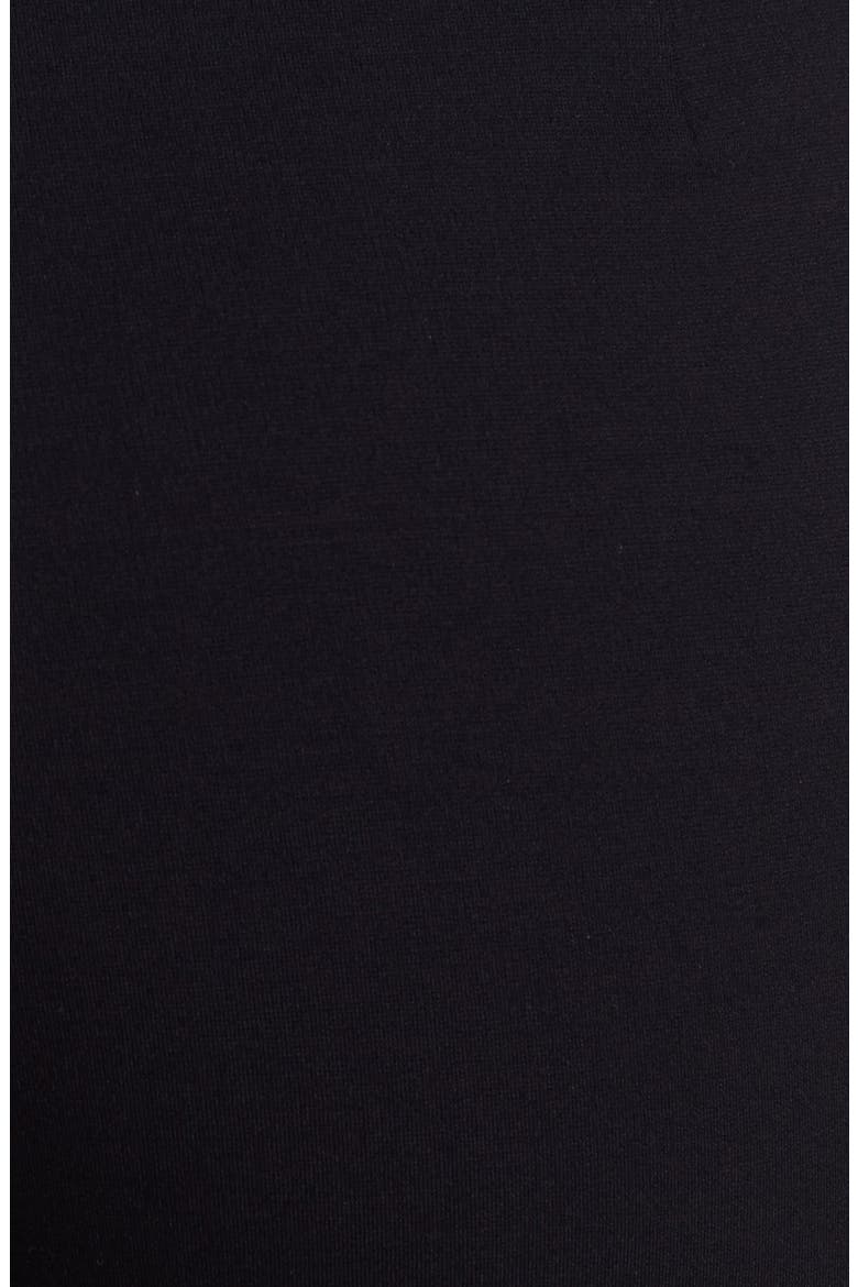 Straight Leg Ponte Pants, Alternate, color, BLACK