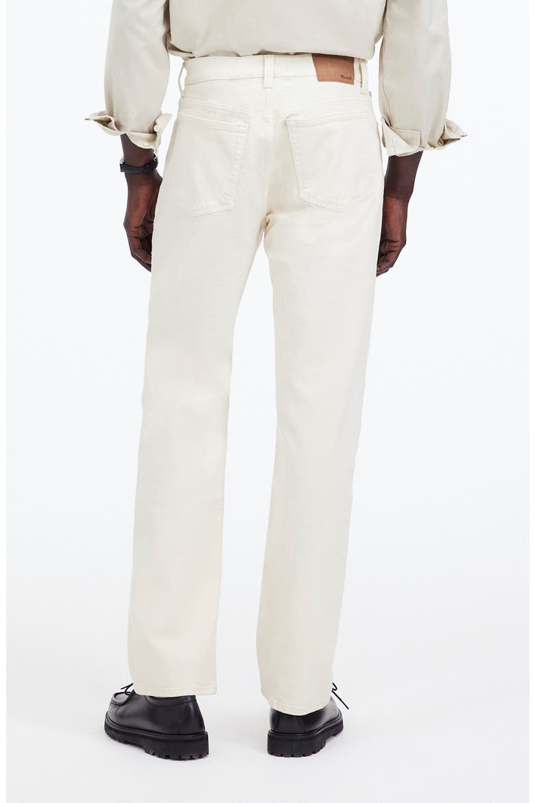 1991 Straight Leg Jeans, Alternate, color, ECRU WASH