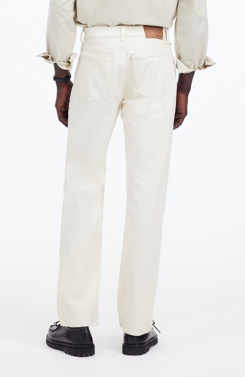 Madewell 1991 Straight Leg Jeans In Ecru Wash