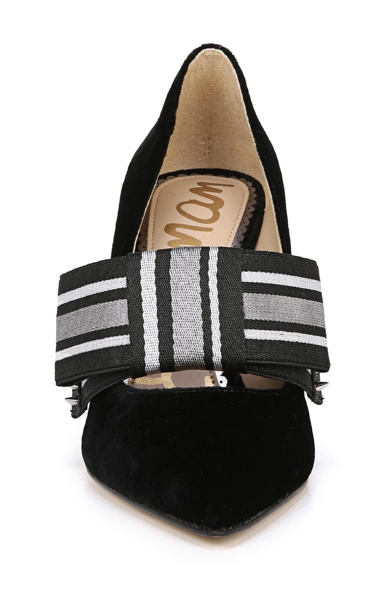 Maeve Pump, Alternate, color, BLACK VELVET