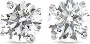 Bliss Diamond 4 Ct T.W. Certified Diamond Screw Back Studs 14k Gold Lab Grown