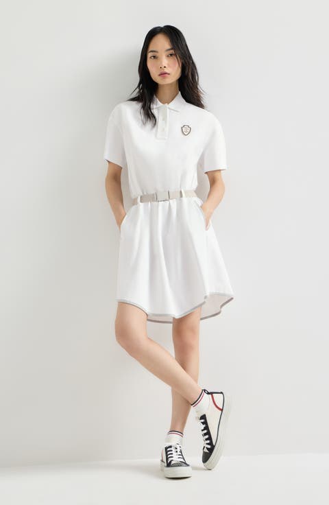 Couture interlock mini dress with logo