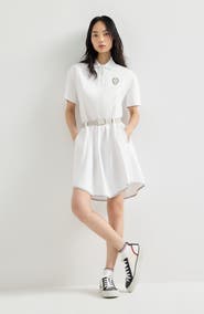 Brunello Cucinelli Couture interlock mini dress with logo