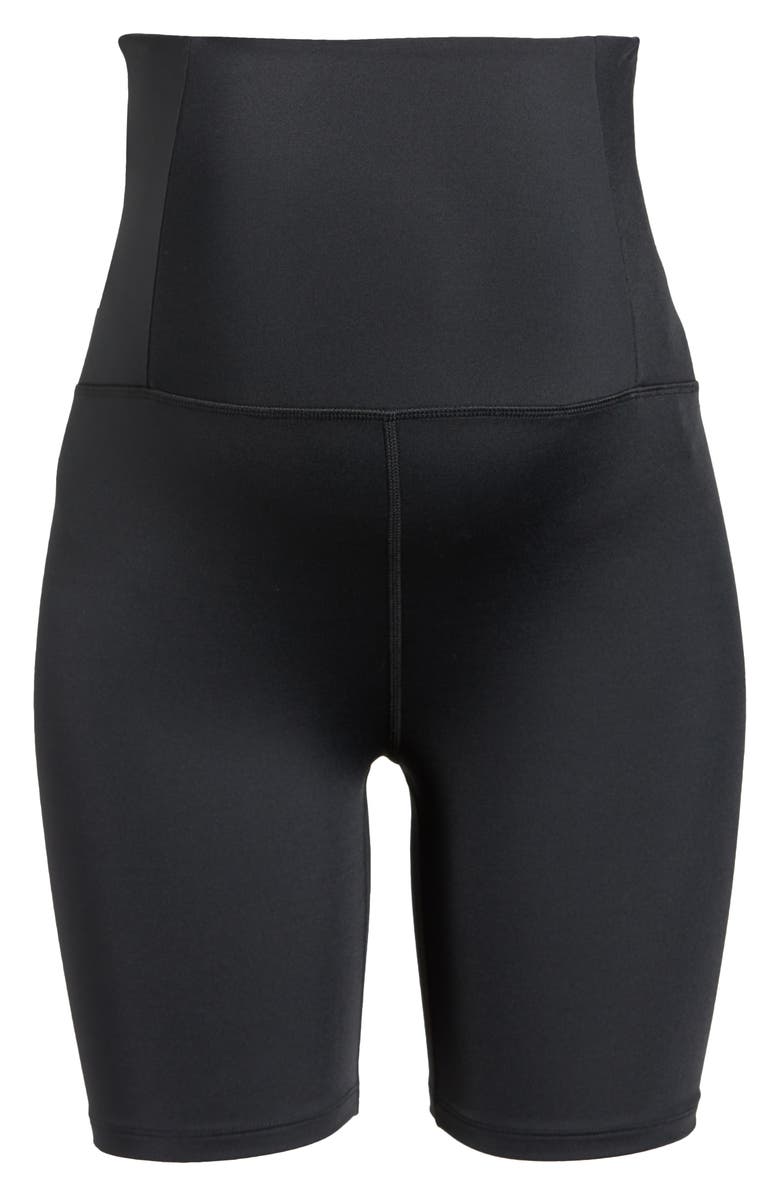 Girlfriend Collective Seamless Maternity Bike Shorts, Alternate, color, 